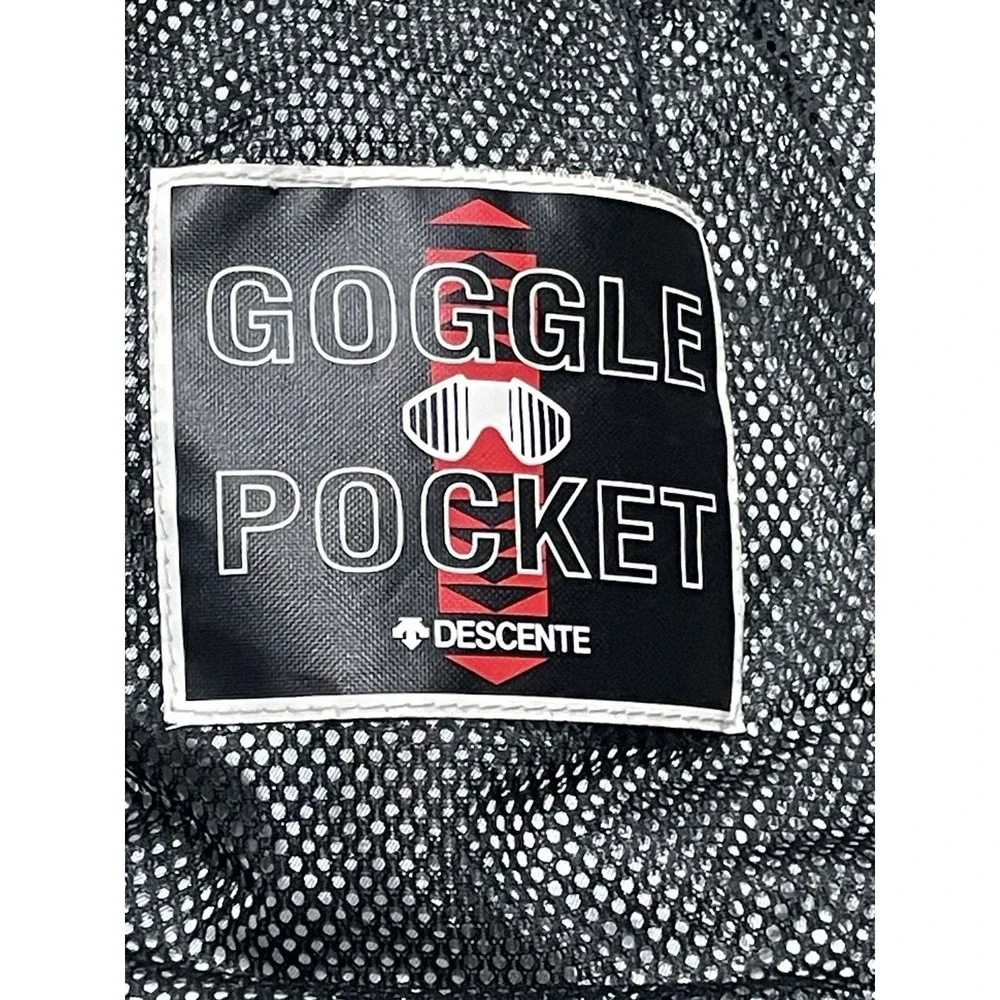 Descente Women Ski Jacket Black Size 4 Small Full Zip 18